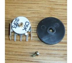 Knopf - Potentiometer5 k&#8486; / log.